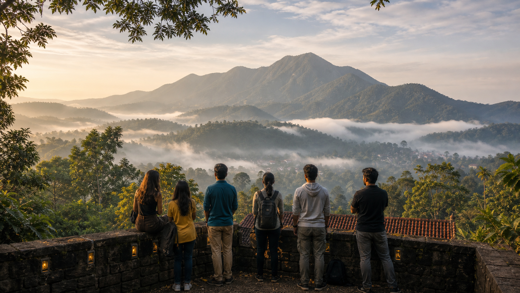 Mountain viewpoint near Utuwankanda